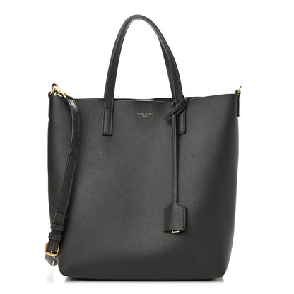 Saint Laurent Calfskin Toy Shopping Tote Earth Grey 1 of 10