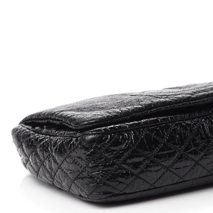 Chanel Vinyl Medium Rock and Chain Flap Black 6 of 10
