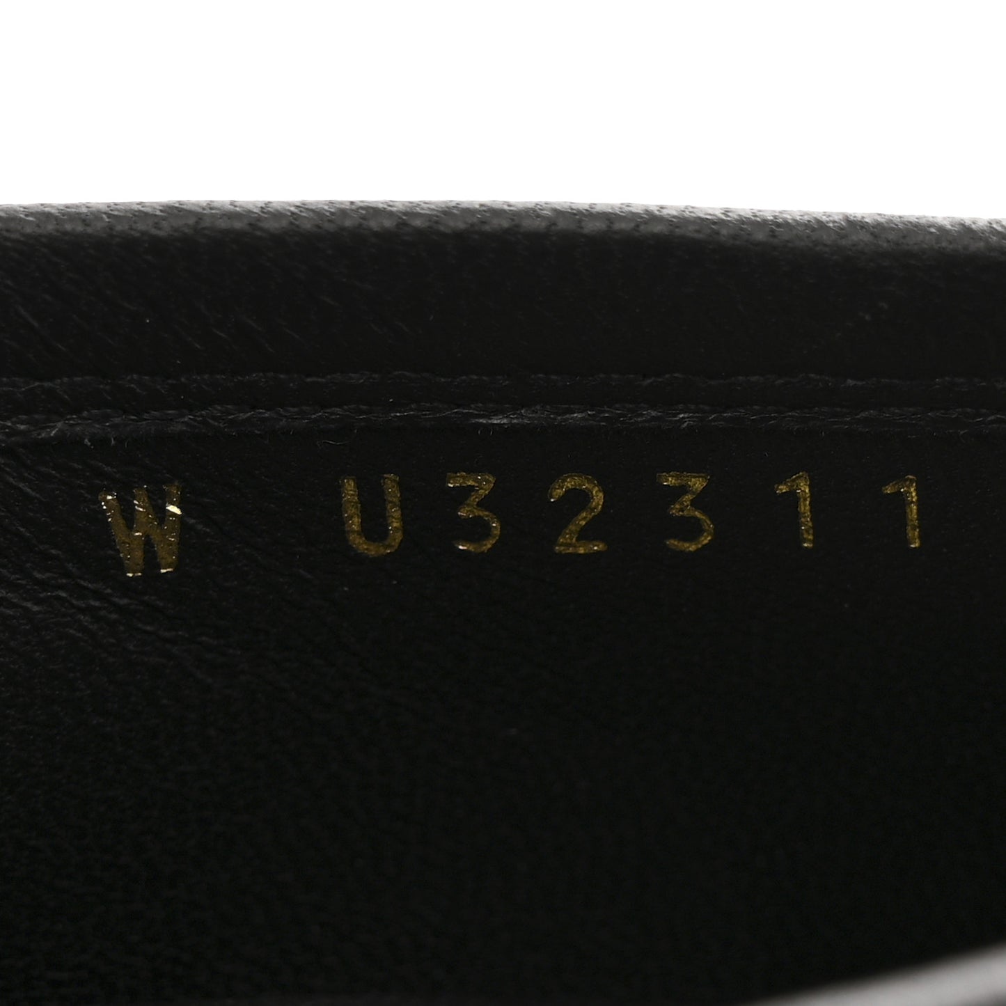 Calfskin Womens Stitched CC Loafers 37 Black