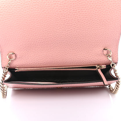 Gucci Dollar Calfskin Medium Betty Chain Wallet Soft Pink 5 of 8