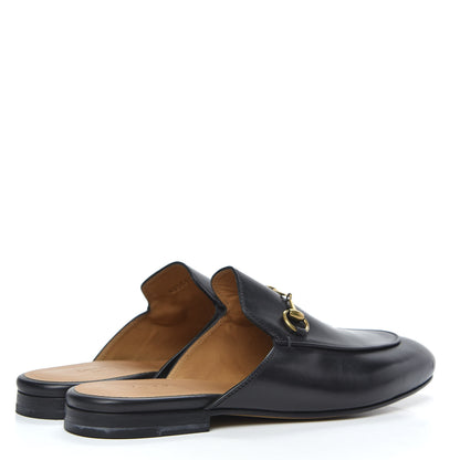 Gucci Calfskin Womens Princetown Slippers 40 Black 4 of 10