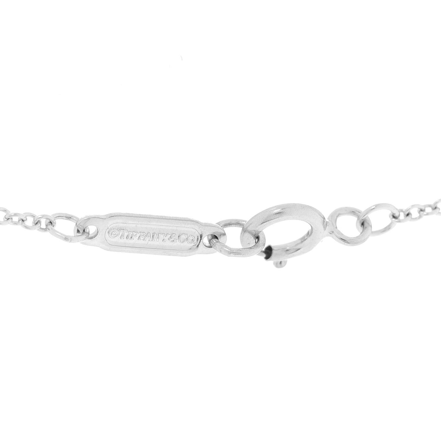 18K White Gold Diamond Akoya Pearl 6.5-7mm Lariat Pendant Necklace