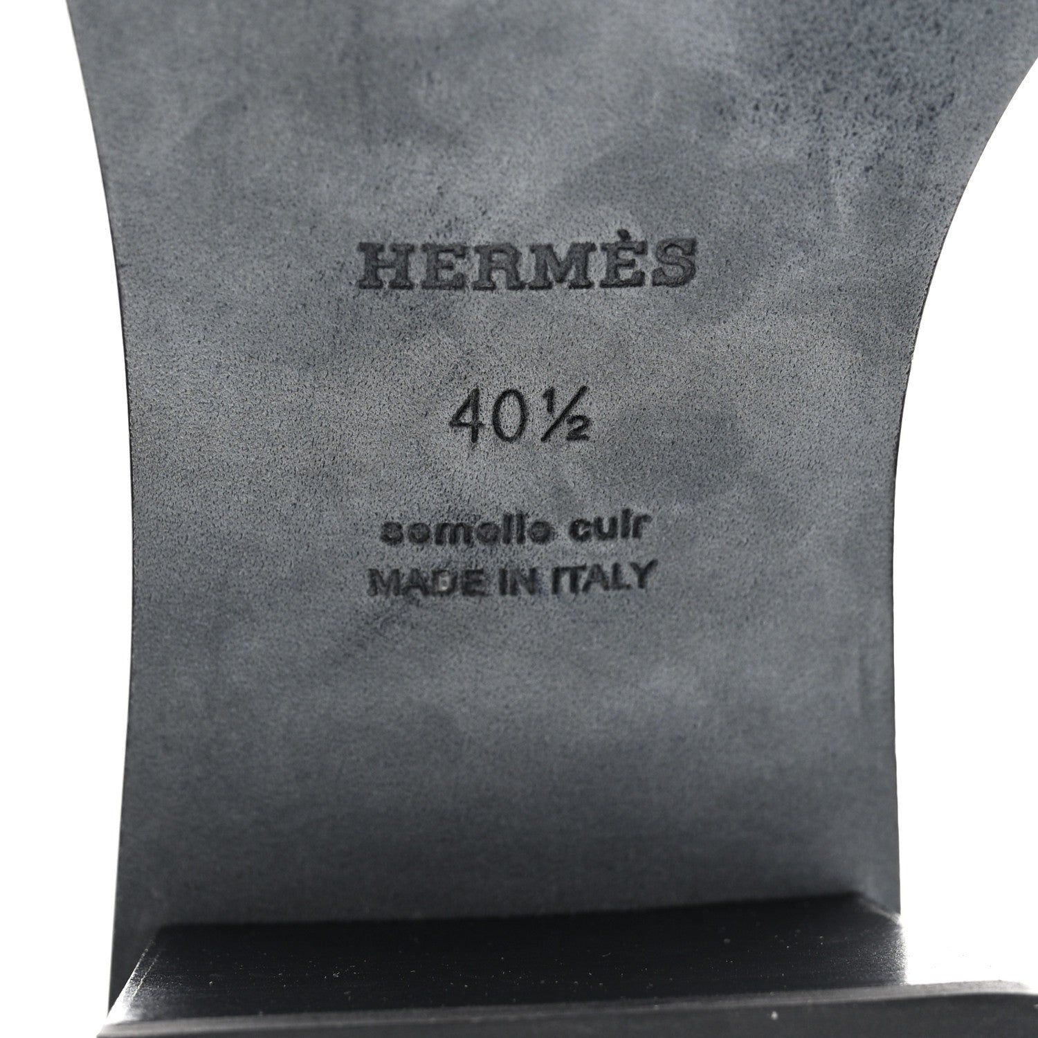 Hermes Calfskin Ilot 50 Sandals 40.5 Naturel 6 of 10