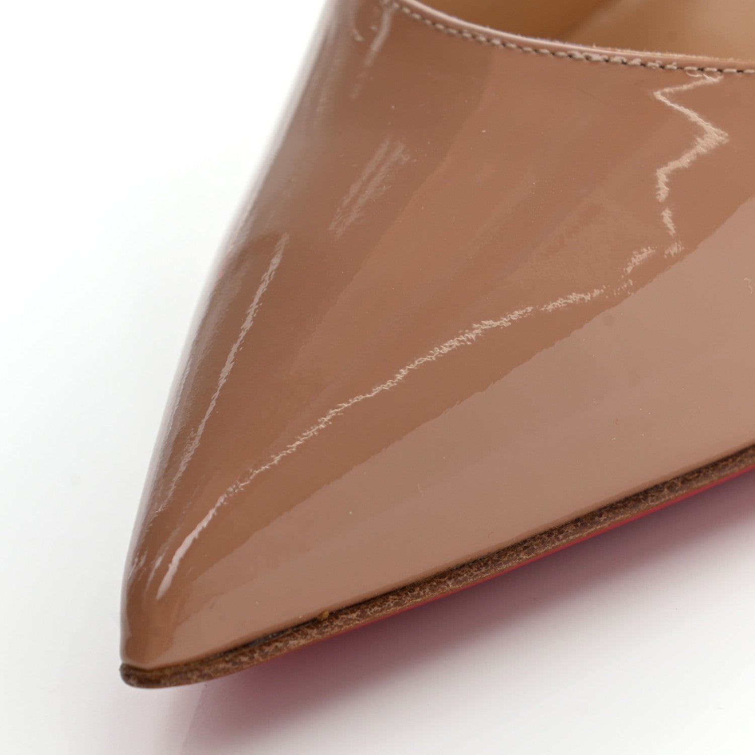 Christian Louboutin Patent So Kate 120 Pumps 40 Nude 16 of 17
