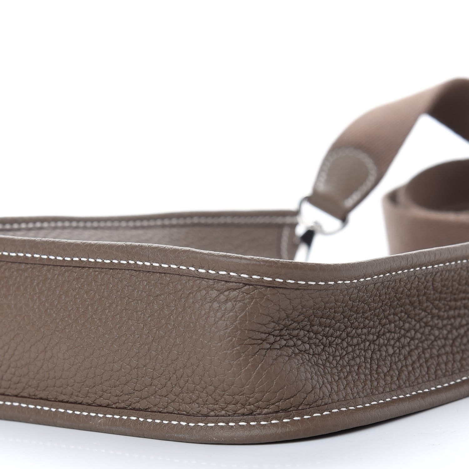 Hermes Taurillon Clemence Evelyne TPM Etoupe 9 of 9