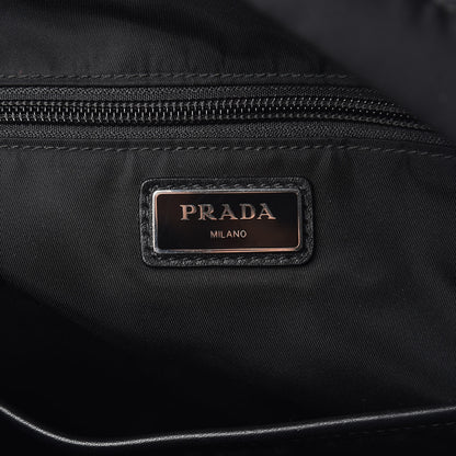 Prada Tessuto Nylon Crossbody Bag Black 6 of 9