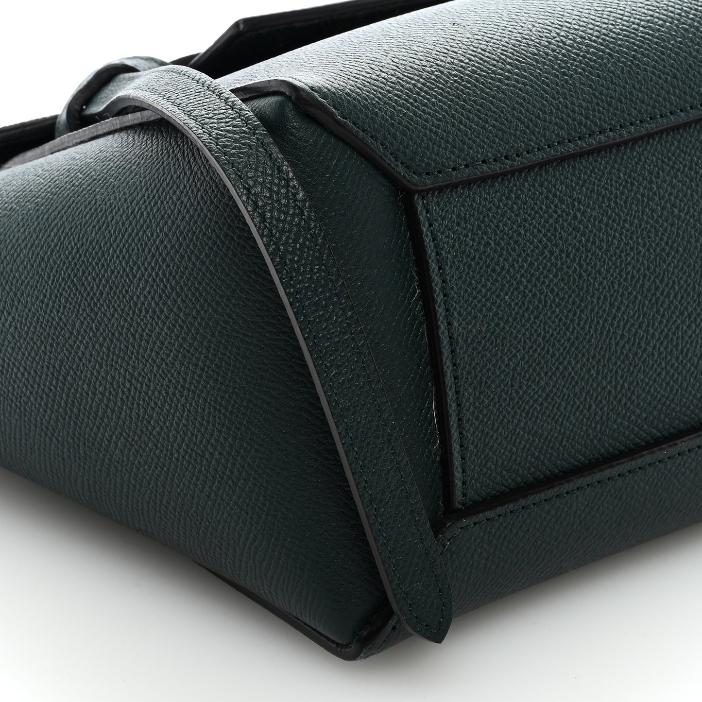 Grained Calfskin Nano Belt Bag Amazone