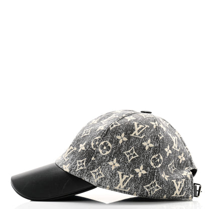 Louis Vuitton Monogram Jacquard Cap M Grey 4 of 10