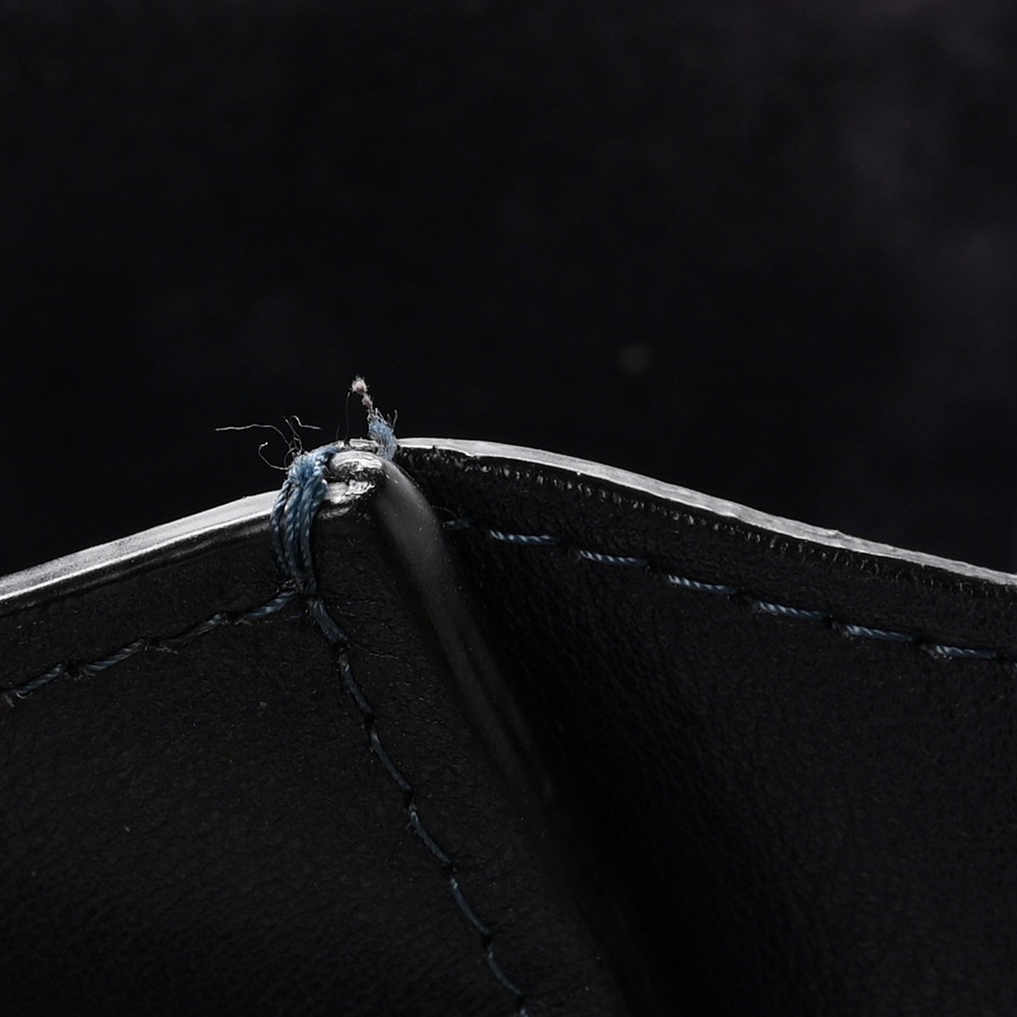 Supple Calfskin Medium Phantom Luggage Indigo