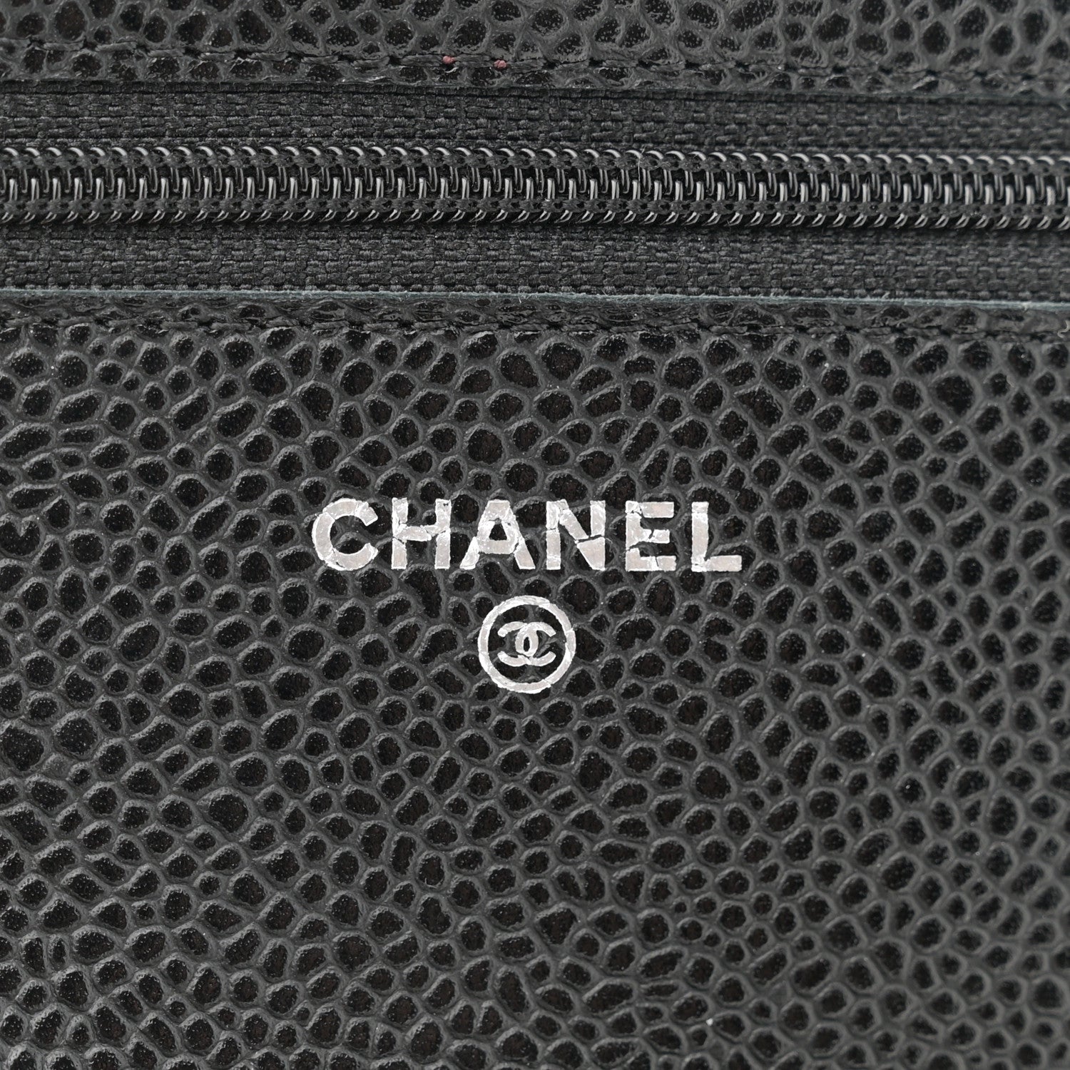 Chanel Caviar Quilted Wallet On Chain WOC Black 6 of 11