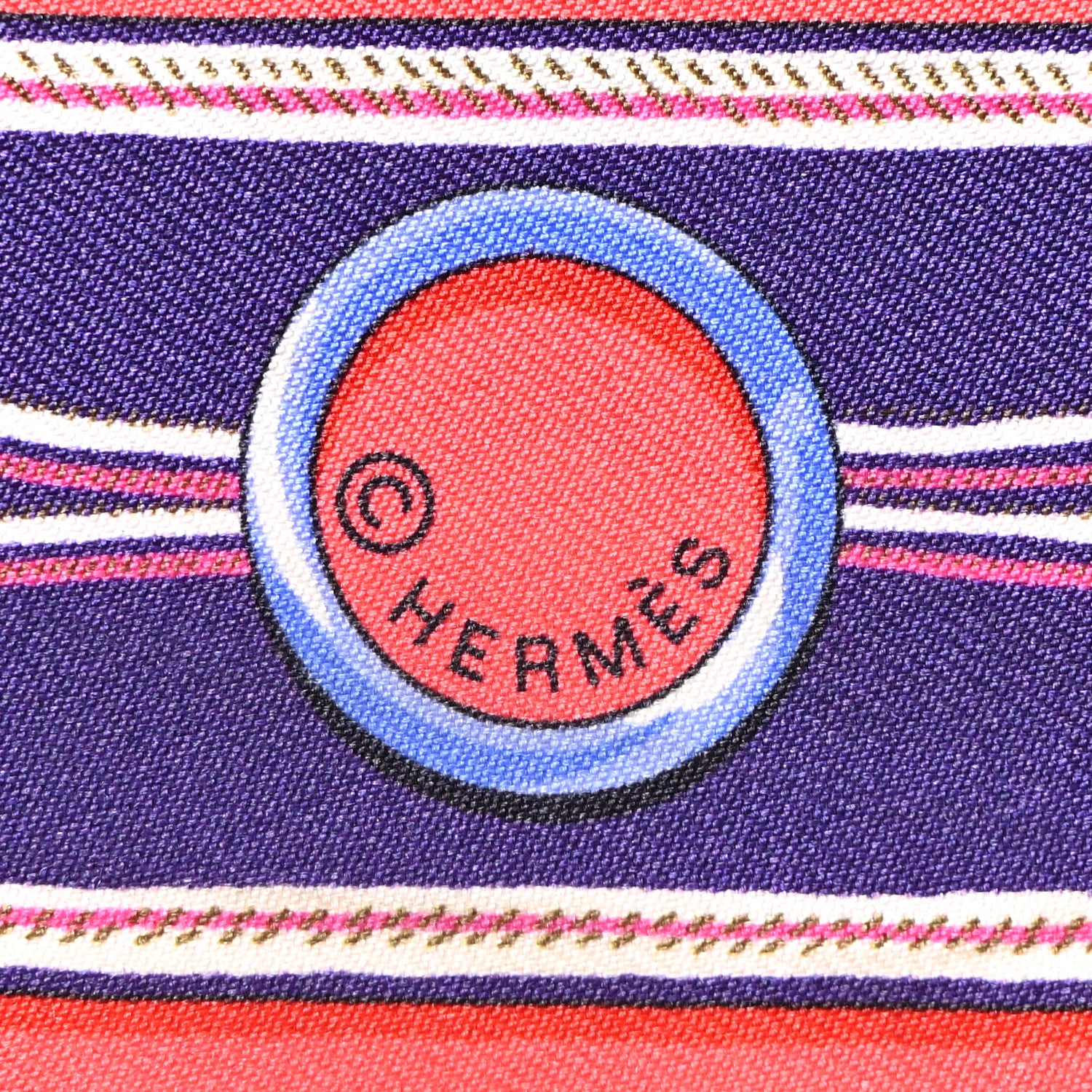 Hermes Silk Maillons Twilly Rouge 4 of 7