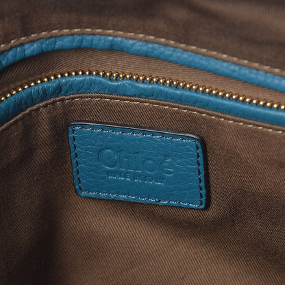 Chloe Calfskin Medium Marcie Satchel Laguna Blue 6 of 9