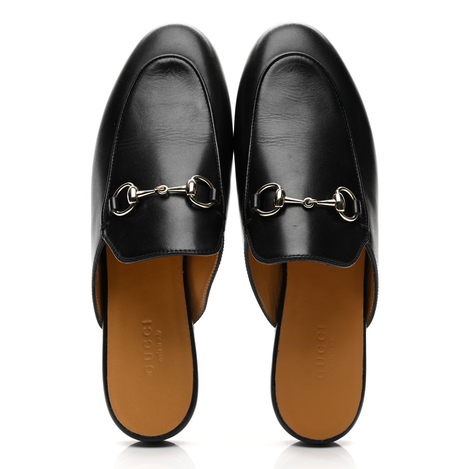 Gucci Calfskin Womens Princetown Slippers 36 Black 2 of 11
