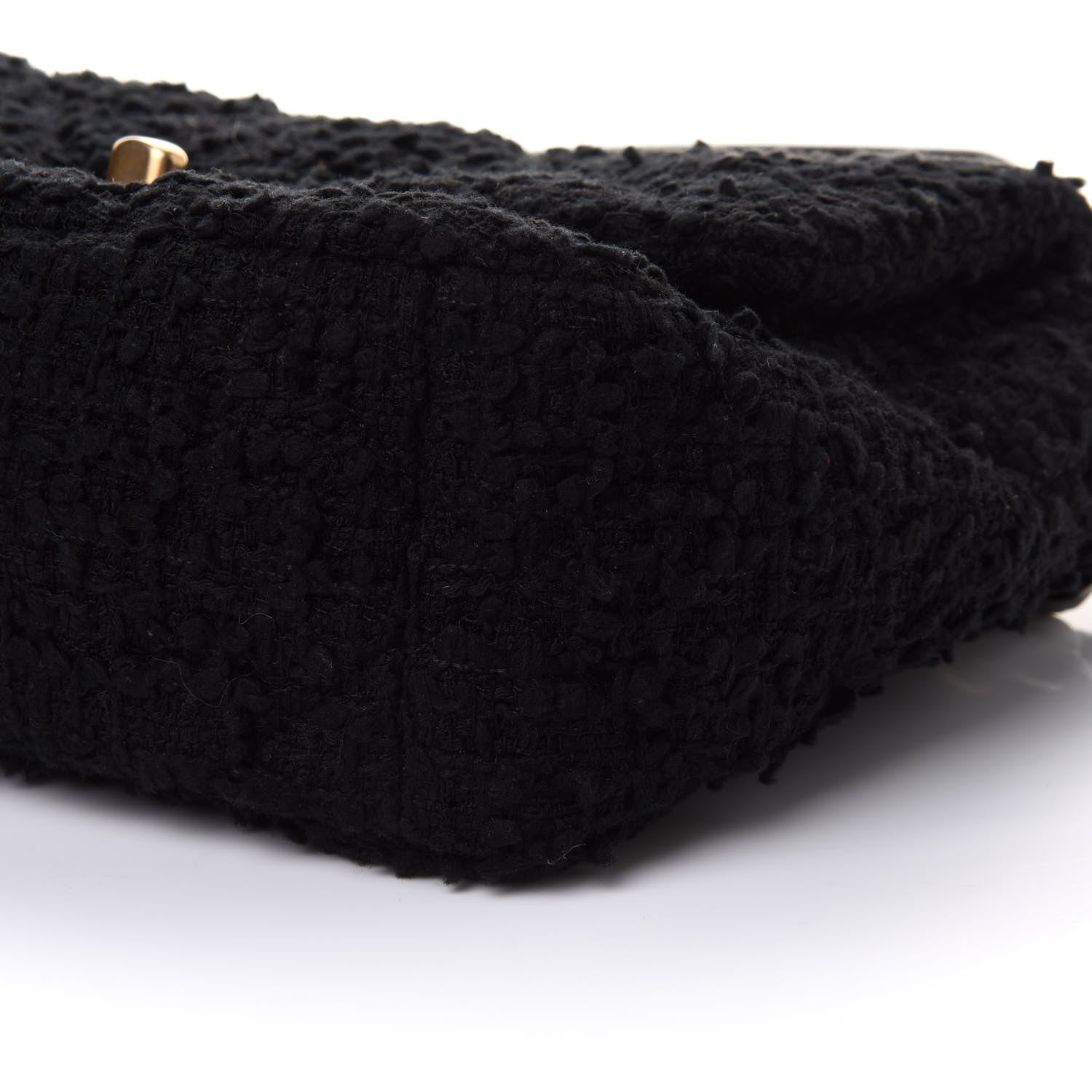 Chanel Tweed Quilted Medium Chanel 19 Flap Black 9 of 10