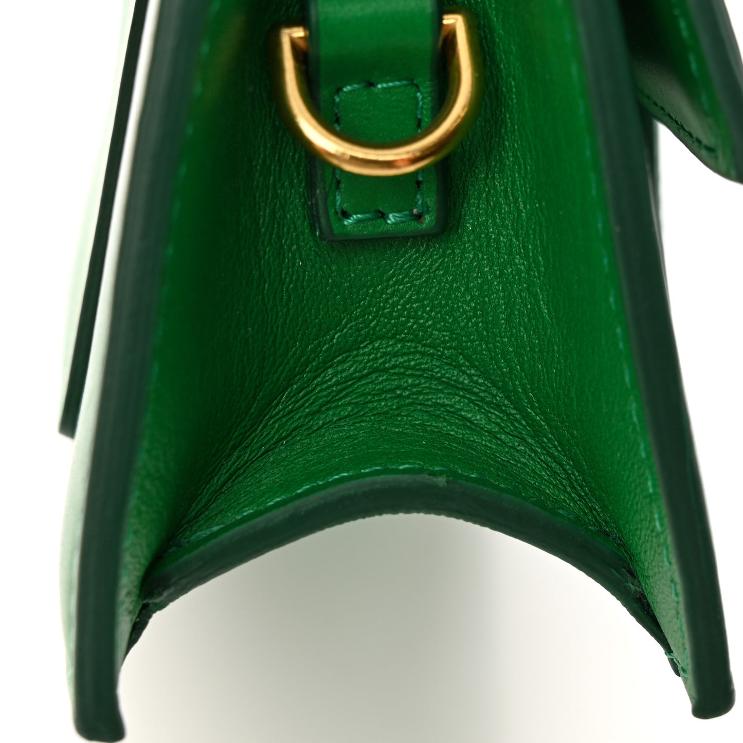 Smooth Calfskin Le Bambino Green