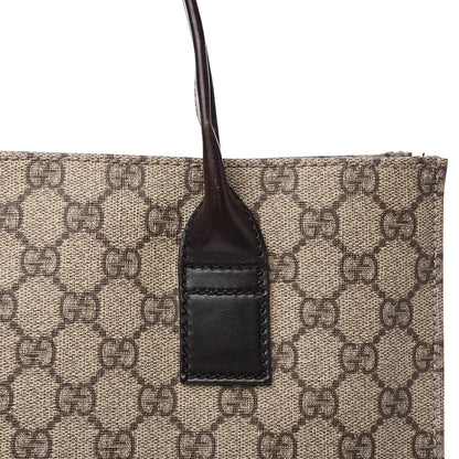 Gucci GG Plus Monogram Small Vertical Tote Dark Brown 13 of 13
