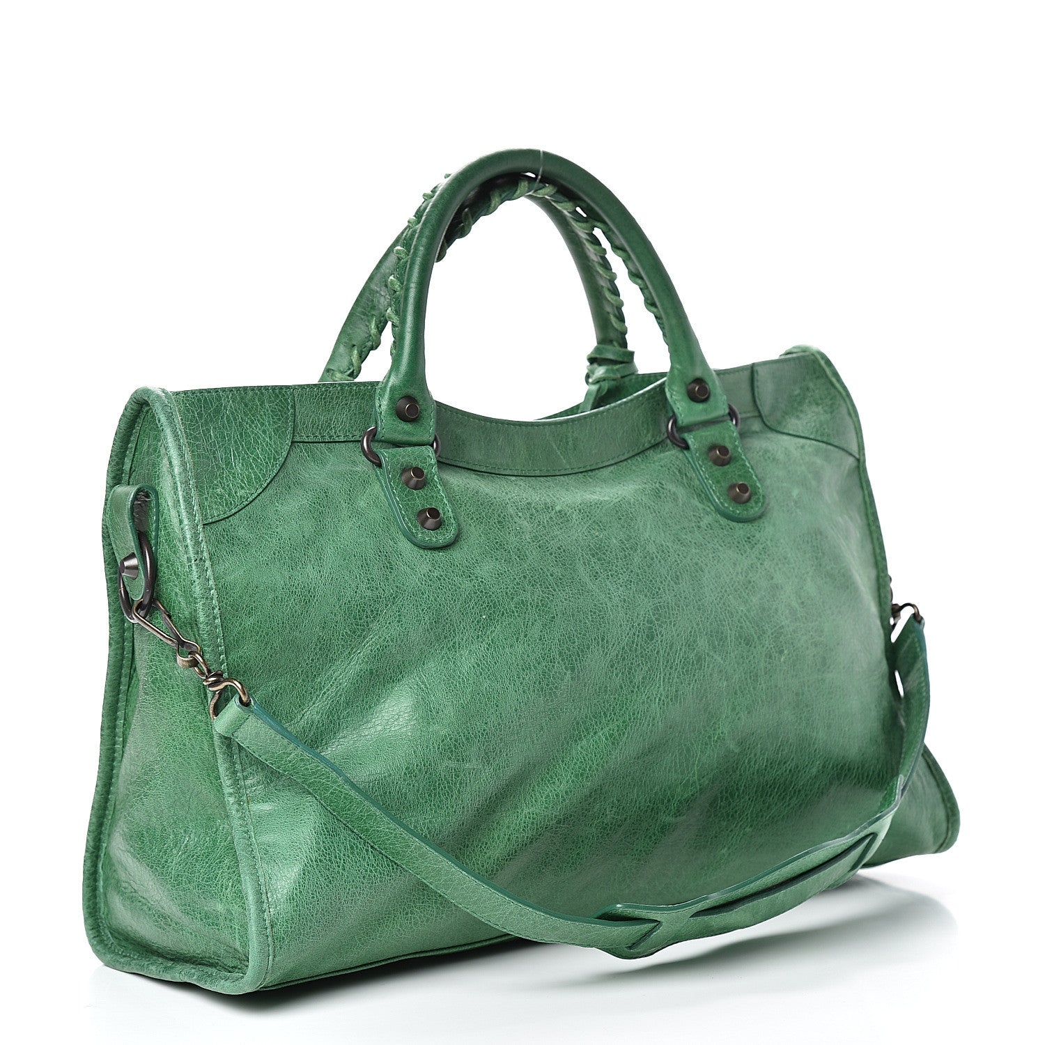 Balenciaga Agneau Classic Hardware City Pommier 2 of 11