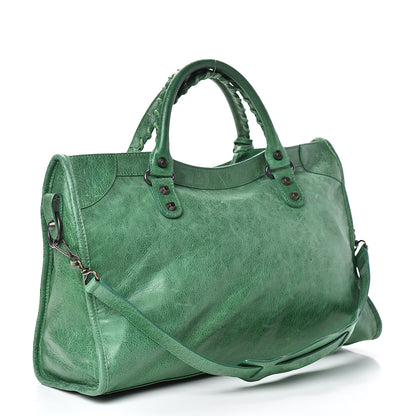 Balenciaga Agneau Classic Hardware City Pommier 2 of 11