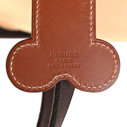 Hermes Polyamide Cotton Carrying Dog Bag Fauve Feu 8 of 13