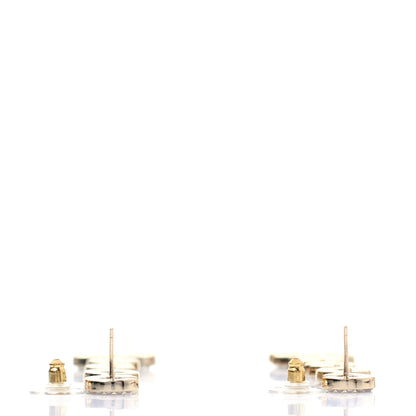 Chanel Pearl Coco Drop Earrings Gold 3 of 4