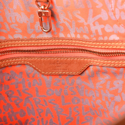 Louis Vuitton Monogram Graffiti Neverfull GM Orange 8 of 12