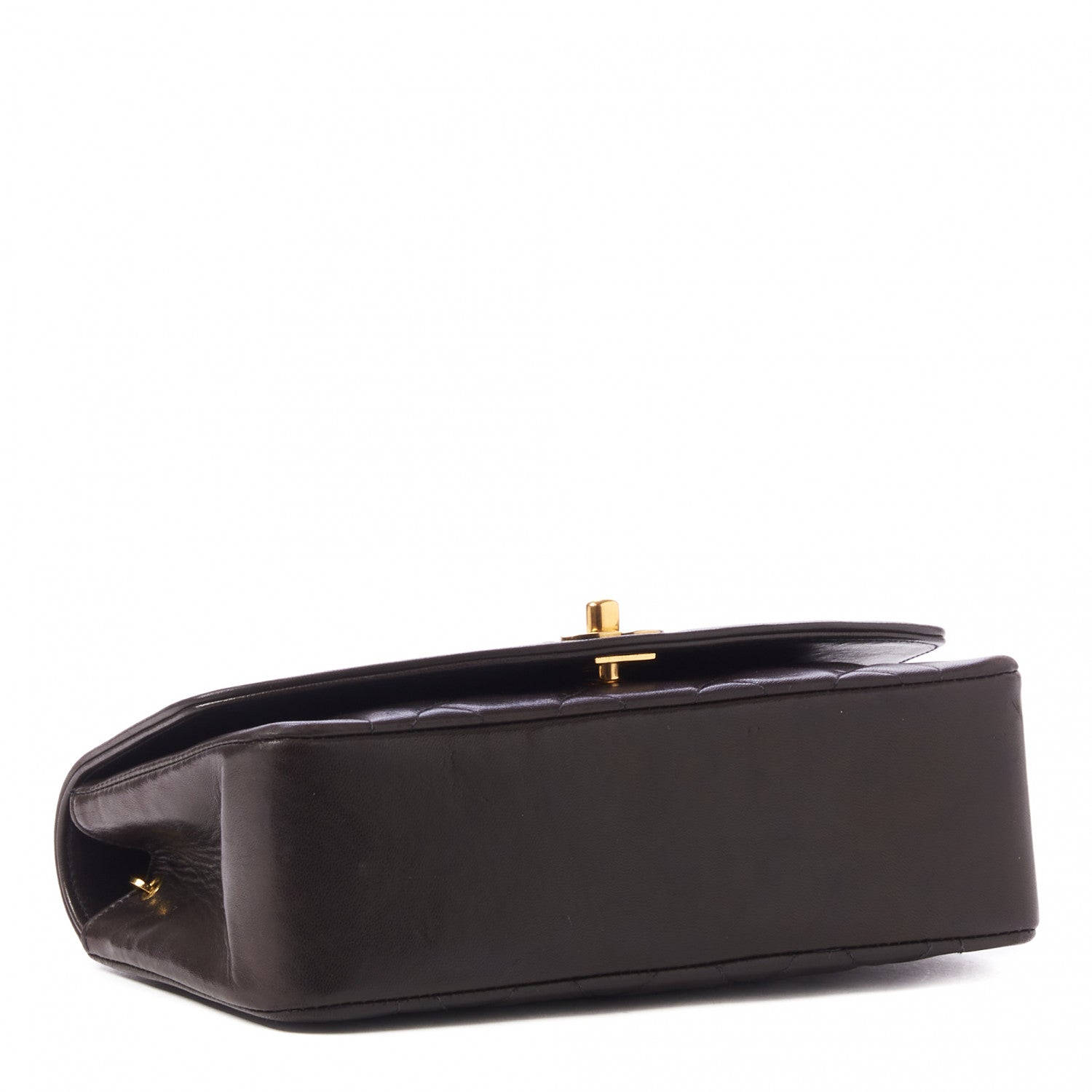 Chanel Lambskin Quilted Small Single Flap Black 3 of 9