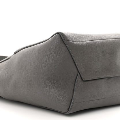 Celine Soft Grained Calfskin Sangle Bucket Bag Kohl 9 of 10