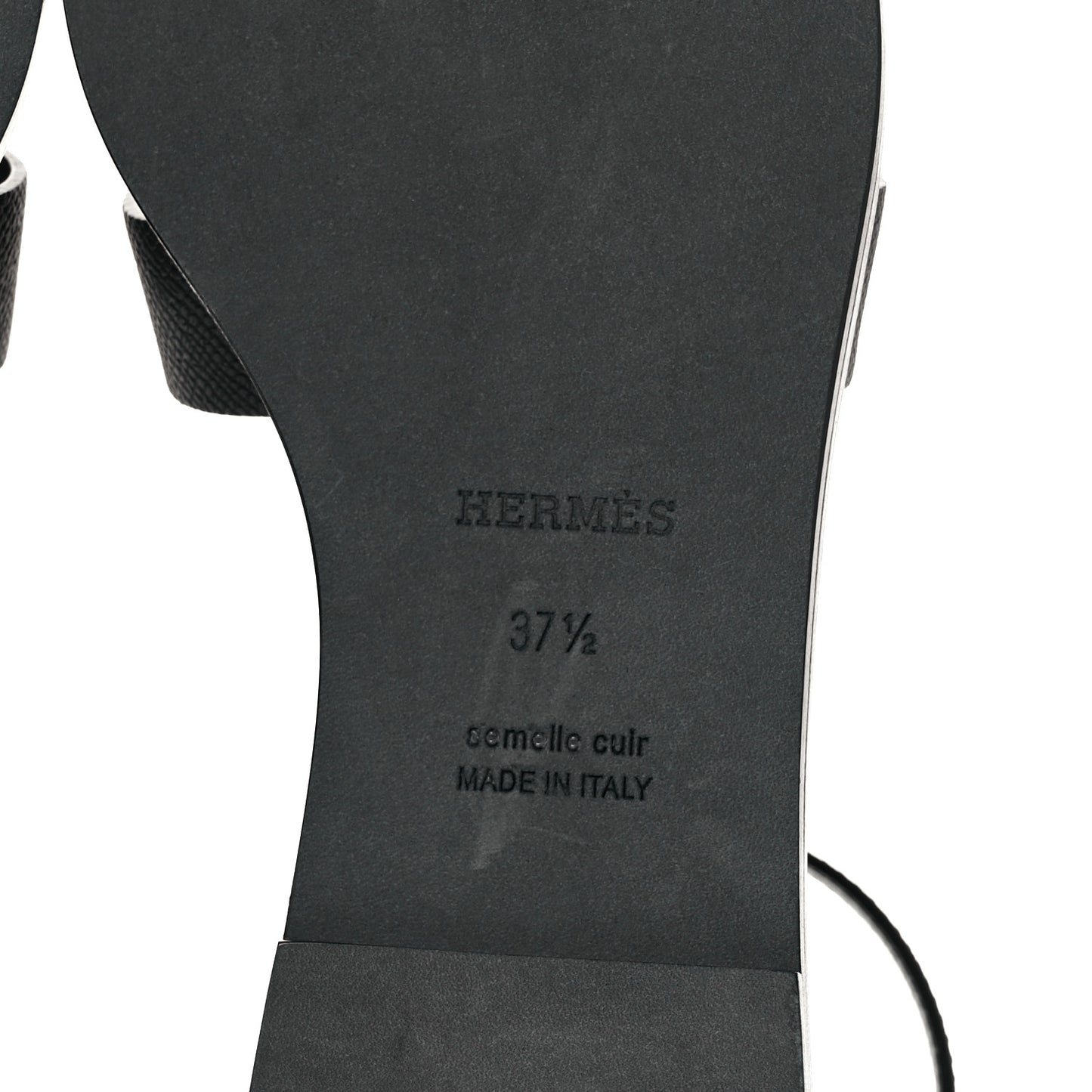 Epsom Santorini Sandals 37.5 Black