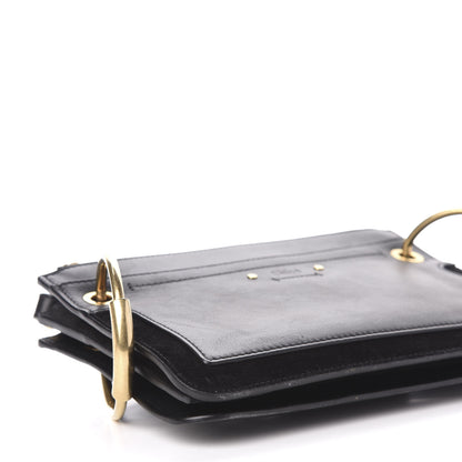 Chloe Calfskin Suede Mini Roy Bag Black 11 of 14
