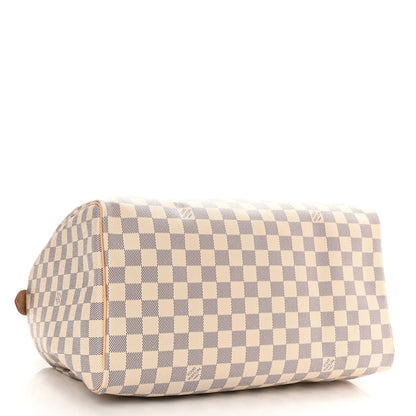 Louis Vuitton Damier Azur Speedy 35 4 of 10