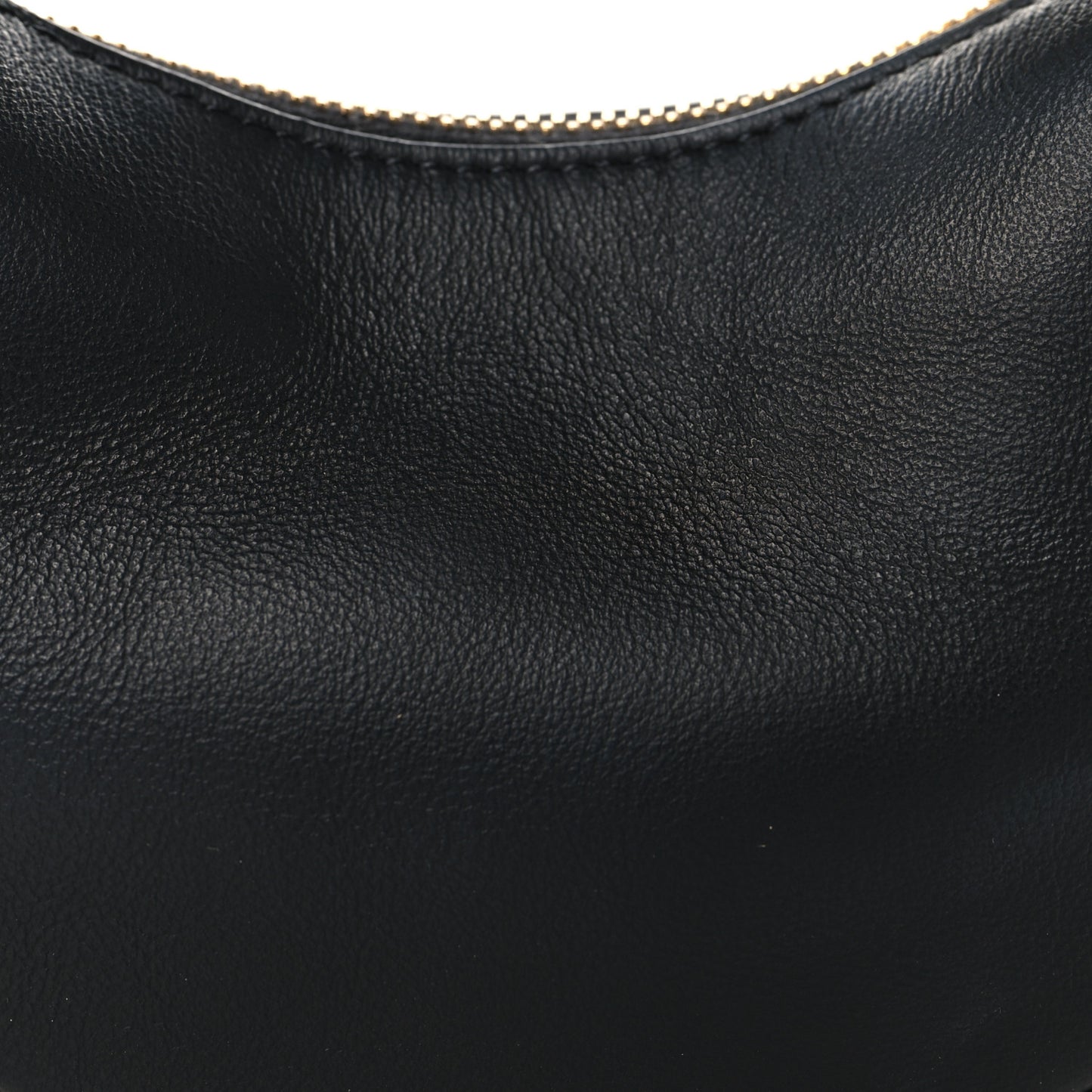 Vitello Grace Matte Nano Fendigraphy Hobo Charm Black