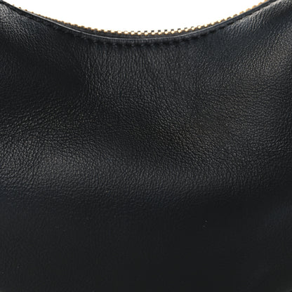 Fendi Vitello Grace Matte Nano Fendigraphy Hobo Charm Black 8 of 10