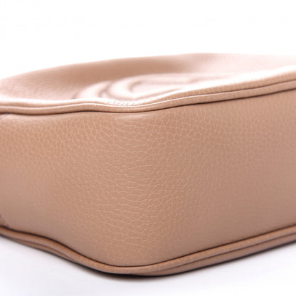 Gucci Pebbled Calfskin Small Soho Disco Bag Rose Beige 8 of 9