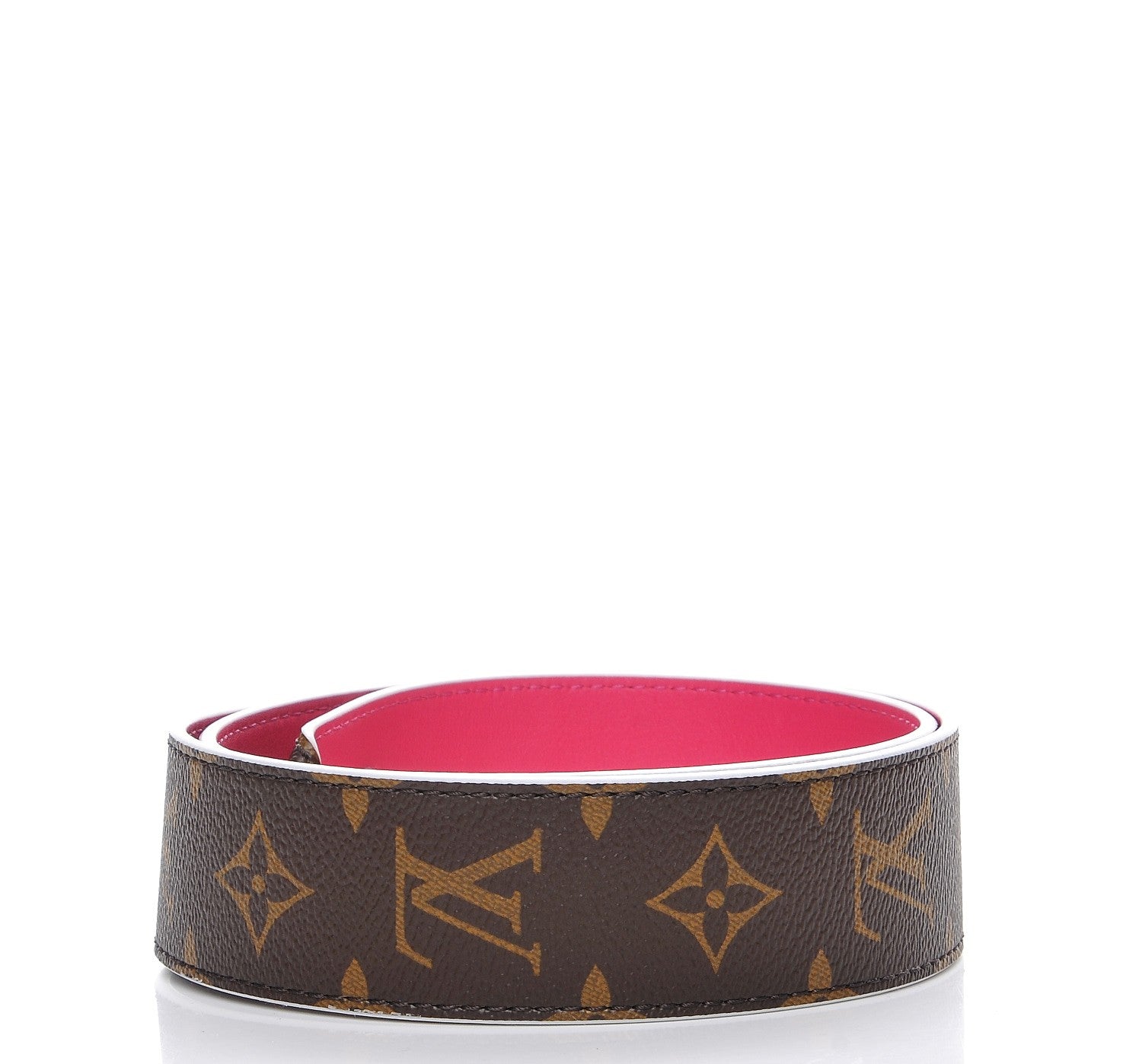 Louis Vuitton Monogram Bandouliere Shoulder Strap Hot Pink 2 of 7