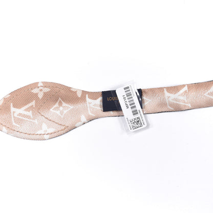 Louis Vuitton Silk Monogram Vuittamins Bandeau 3D Black 2 of 3