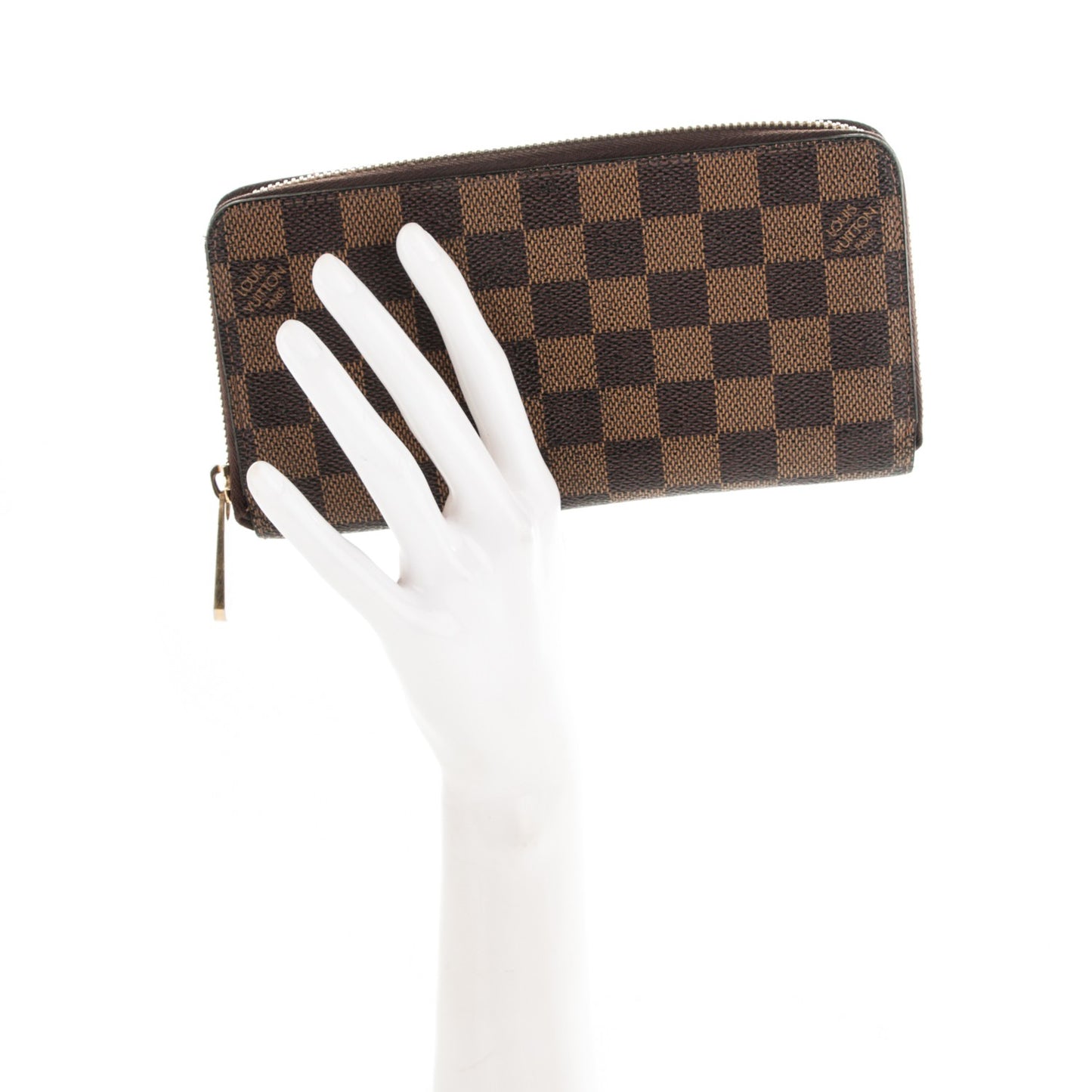 Damier Ebene Zippy Wallet