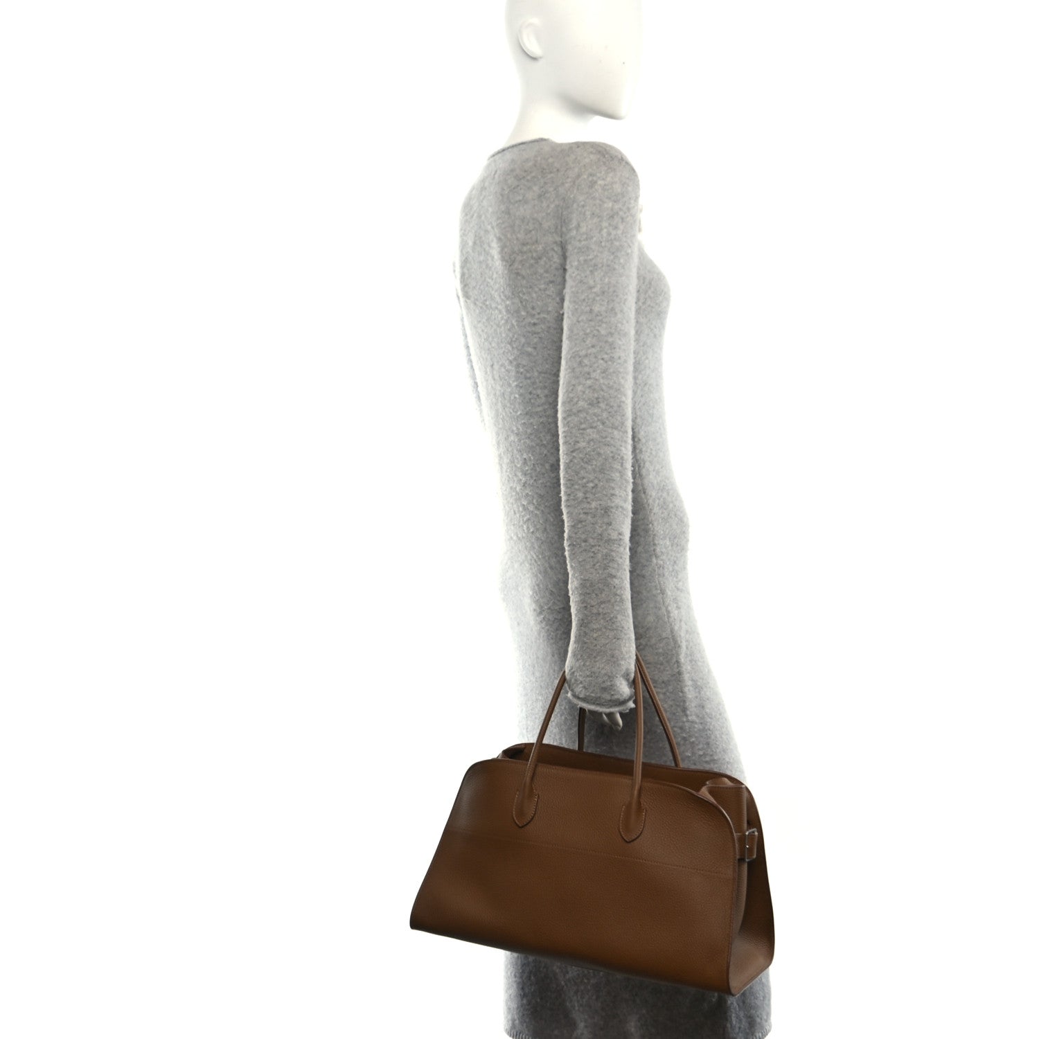 The Row Grained Calfskin EW Margaux Rubber Ans 2 of 9