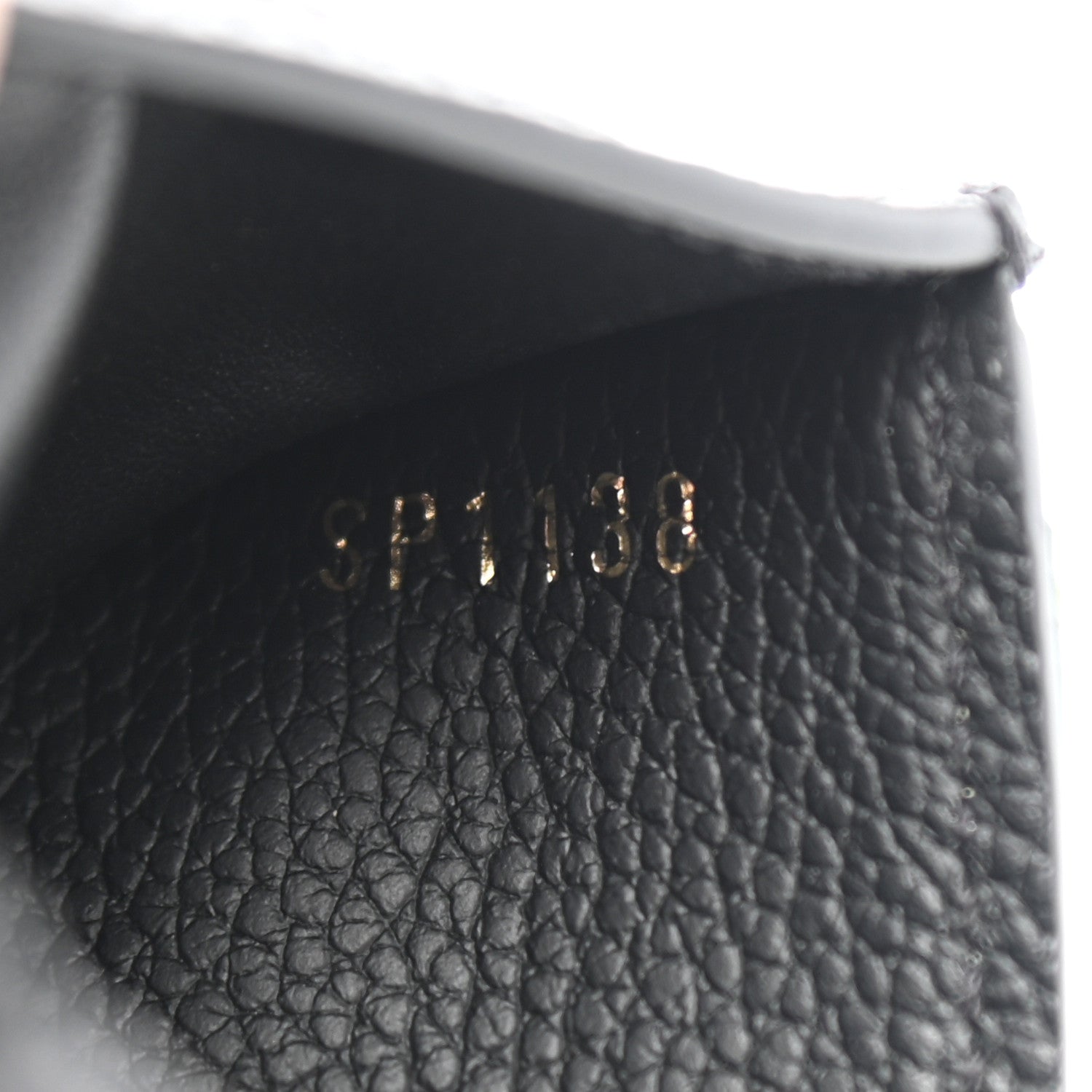 Louis Vuitton Empreinte Zoe Wallet Black 7 of 8