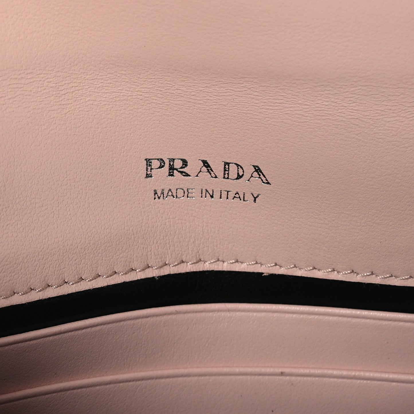 Spazzolato Logo Wristlet Pesca