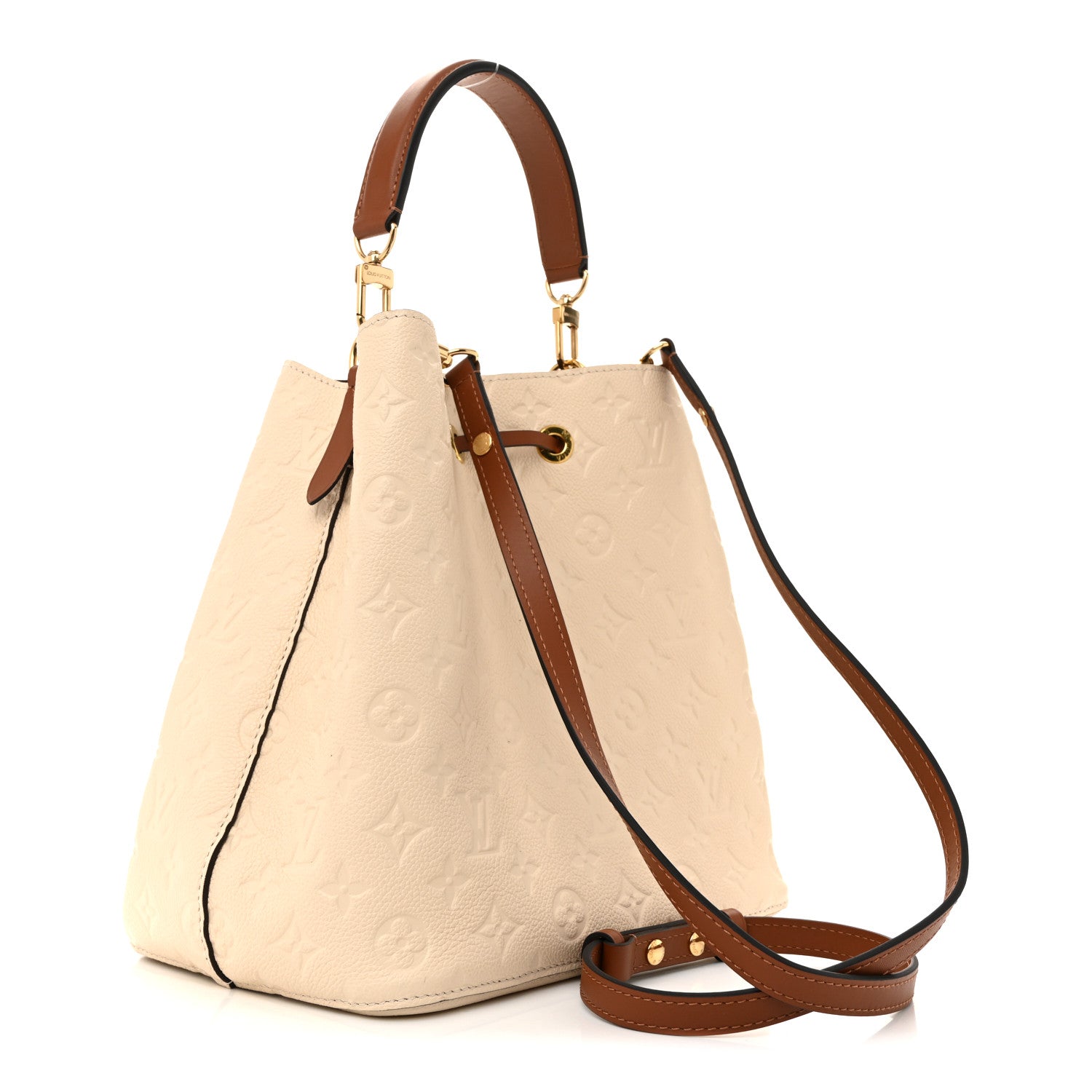 Louis Vuitton Empreinte Neonoe MM Cream 3 of 12