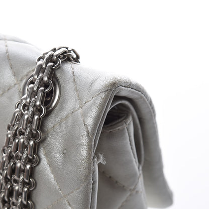 Chanel Metallic Lambskin Quilted 2.55 Reissue 226 Flap Pale Gold 13 of 19