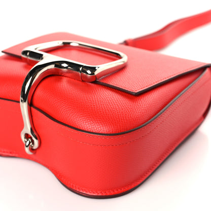 Hermes Epsom Mini Della Cavalleria Rouge de Coeur 9 of 9