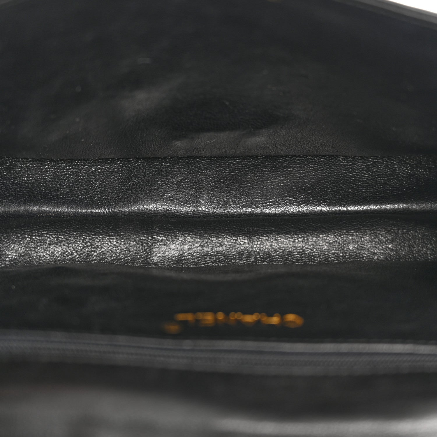 Chanel Lambskin CC Single Flap Black 5 of 15