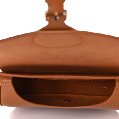 Christian Dior Box Calfskin Medium Bobby Flap Dark Tan 5 of 10
