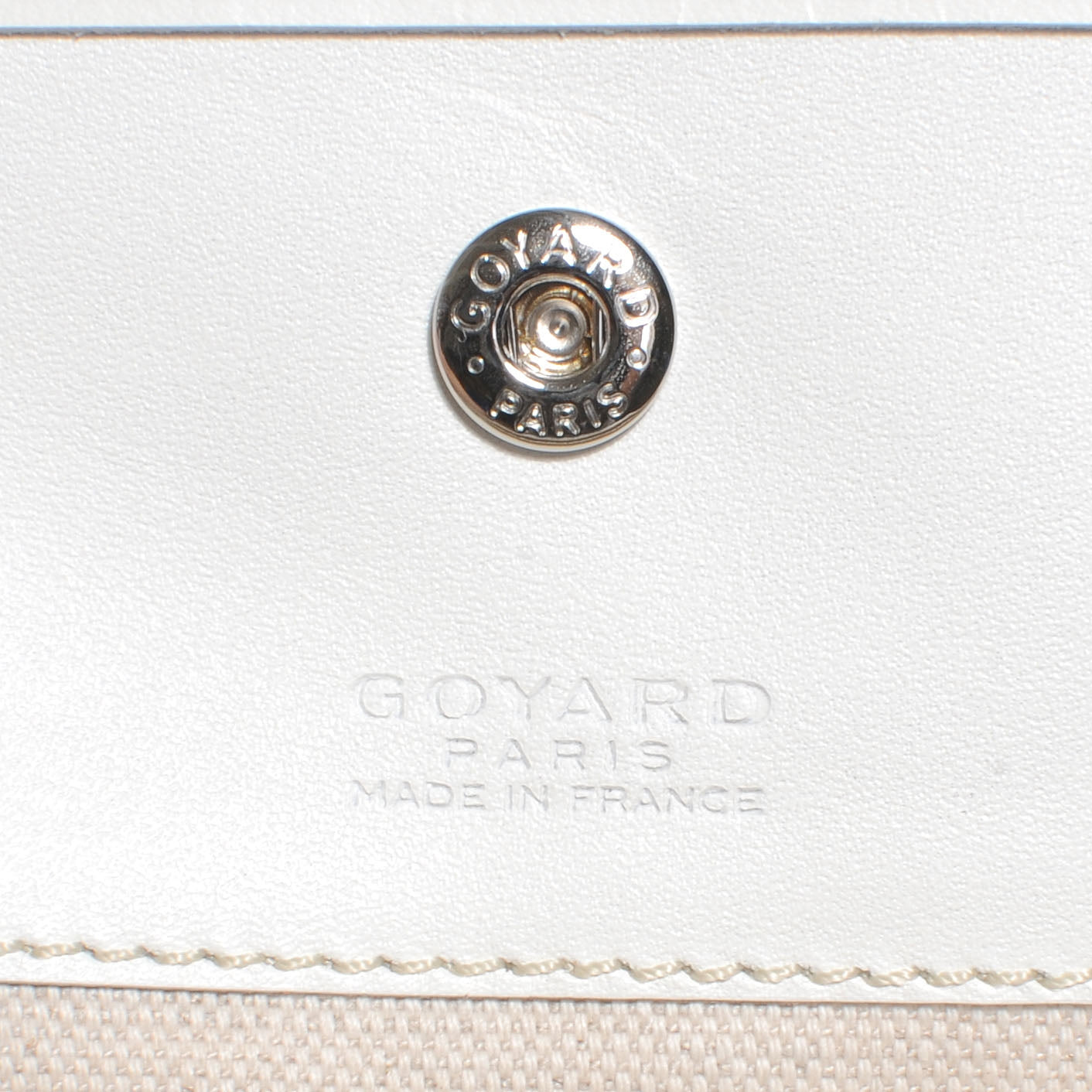 Goyardine Saint Louis GM White