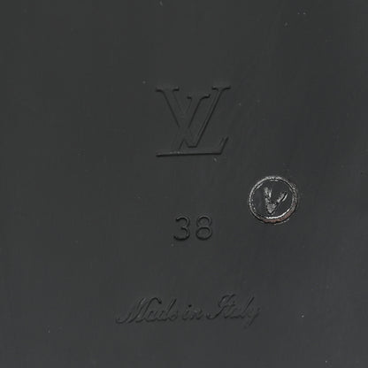 Louis Vuitton Shearling Magnetic Flat Mule 38 Black 6 of 8