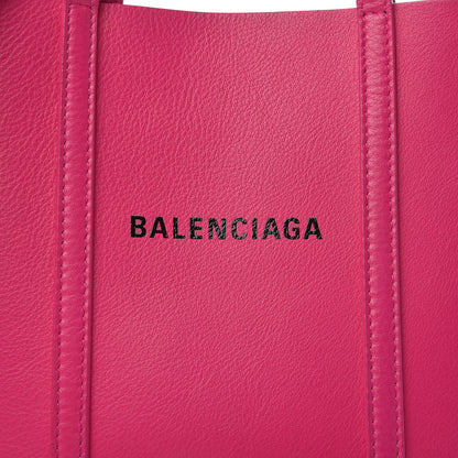 Balenciaga Calfskin XXS Everyday Tote Rose Magenta Black 7 of 16