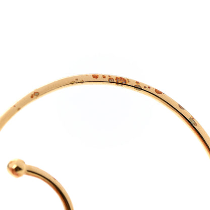 Chanel Pearl CC Tags Hoop Earrings Gold 8 of 9