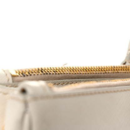 Prada Saffiano Lux Extra Large Galleria Double Zip Tote Talco 13 of 14