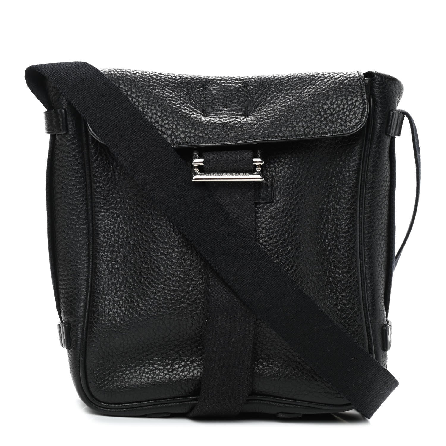 Hermes Taurillon Clemence Tibet PM Black 1 of 8